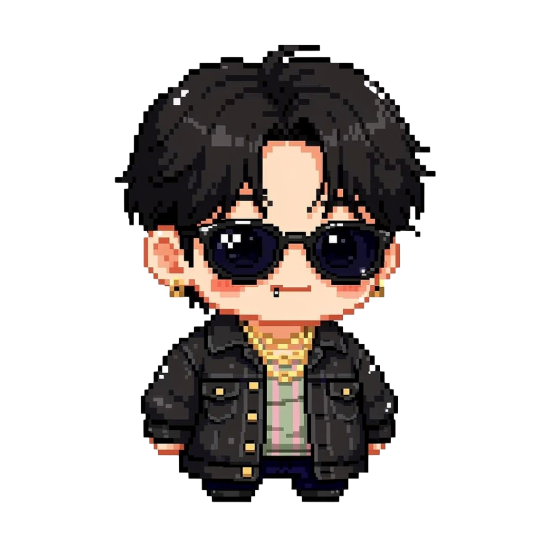 Jungkook BTS Coding Pet