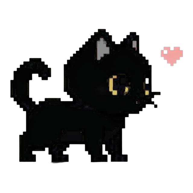 Tang Suga BTS Pet - Black Cat